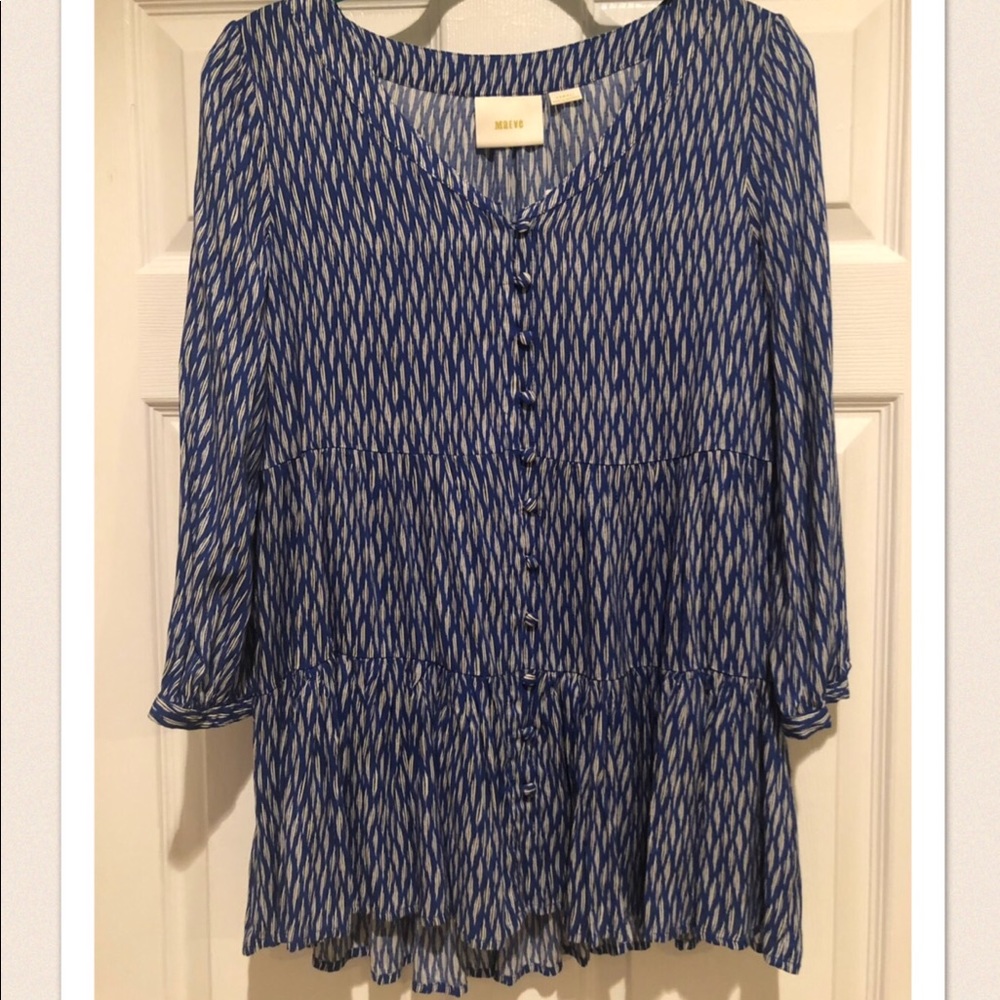 Anthropologie Maeve NWT peasant top XS